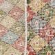 4x6 Vintage Geometric Style Multicolor Vintage Rug, 124x165Cm