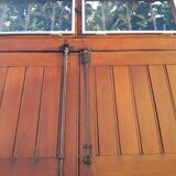 Double entrance door 227x142.2cm oak multi-point lock and its frame