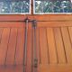 Double entrance door 227x142.2cm oak multi-point lock and frame