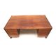Large rosewood desk / 1960s executive desk