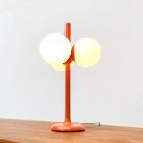 German table lamp from the mid-century space age by Kaiser Idell / Kaiser Leuchten.