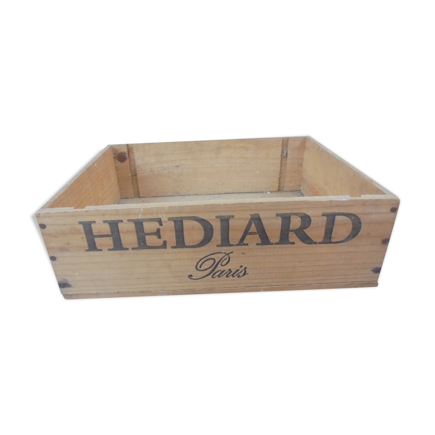 Caisse Bois Hediard Paris Selency