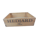Caisse bois hediard paris