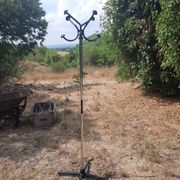 Porte-manteaux Pivotant en Métal Chromé  1960