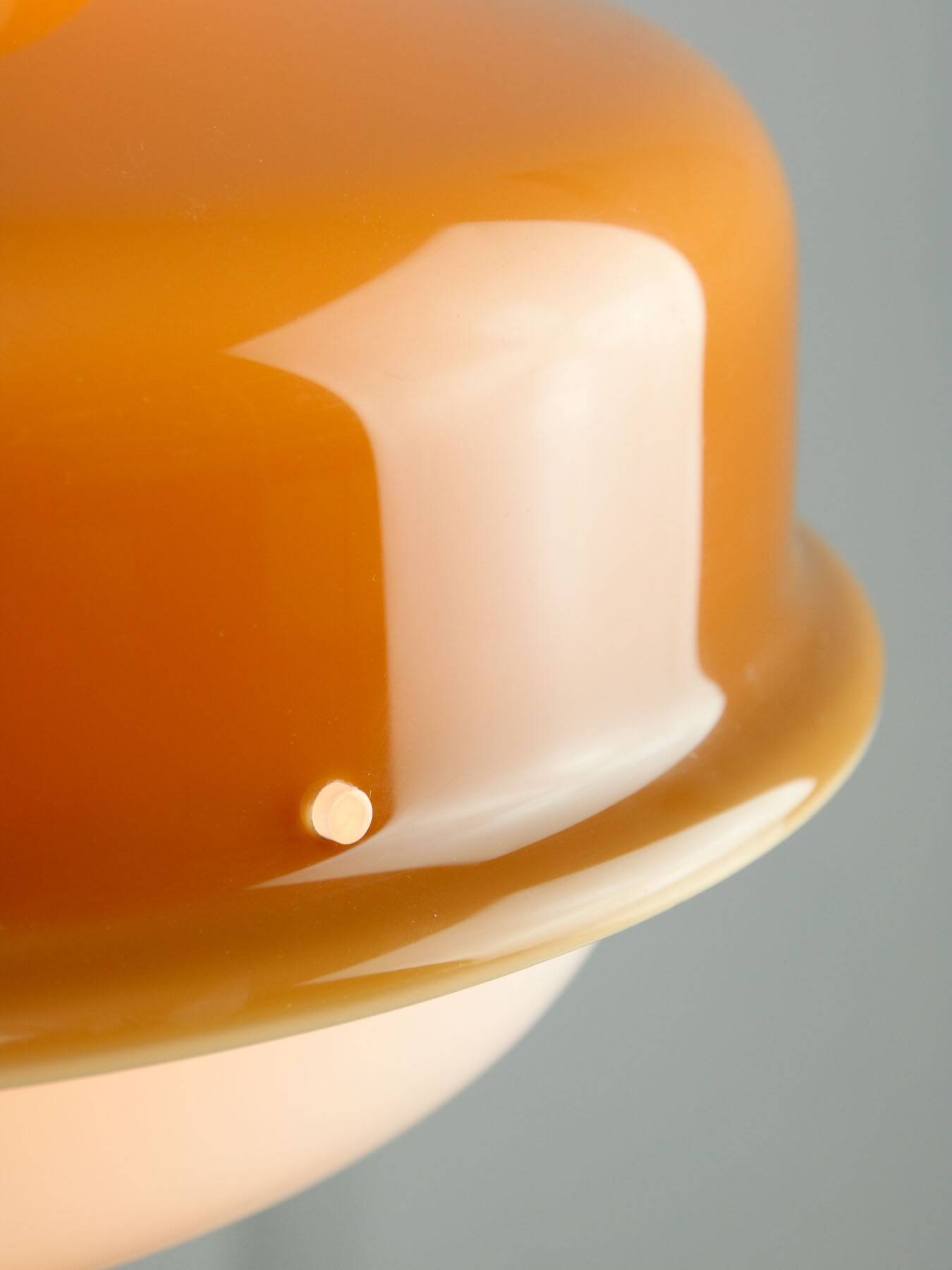 Space Age Brown Pendant from Guzzini, 1970s