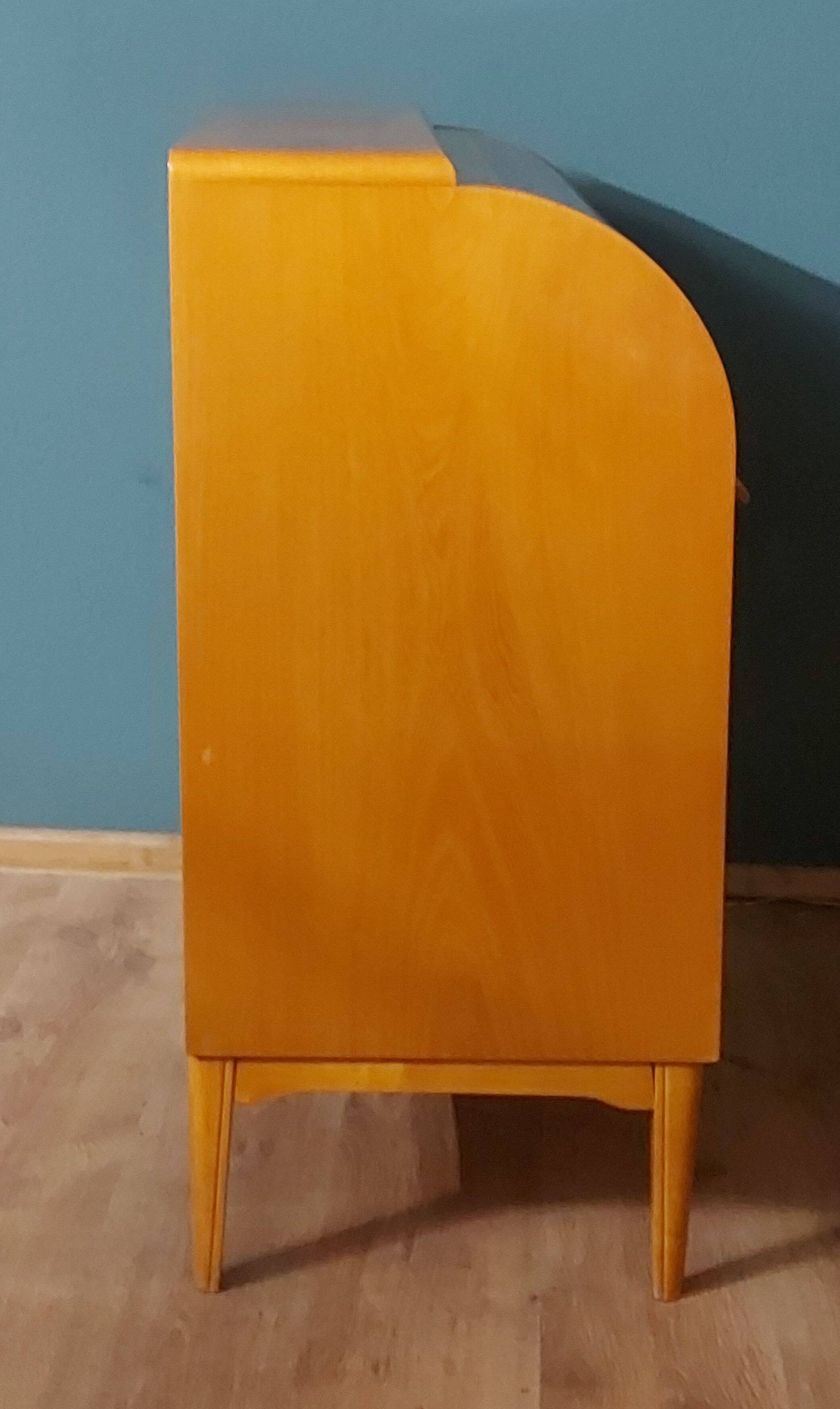 Bureau secrétaire cylindrique par Bill Mobelindustri, 1953.