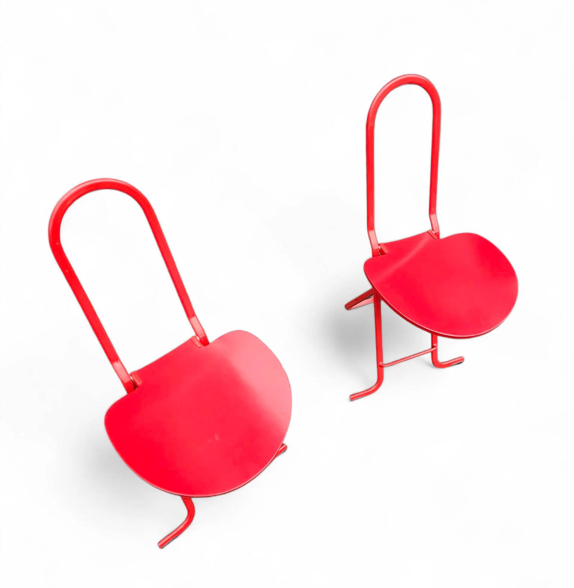 Folding chairs by Gastone Rinaldi for Thema, 1970s, set of 2