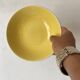 Salins France colored soup plates, Deauville model, 50s-60s
