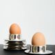 Chrome egg cup, 1970s