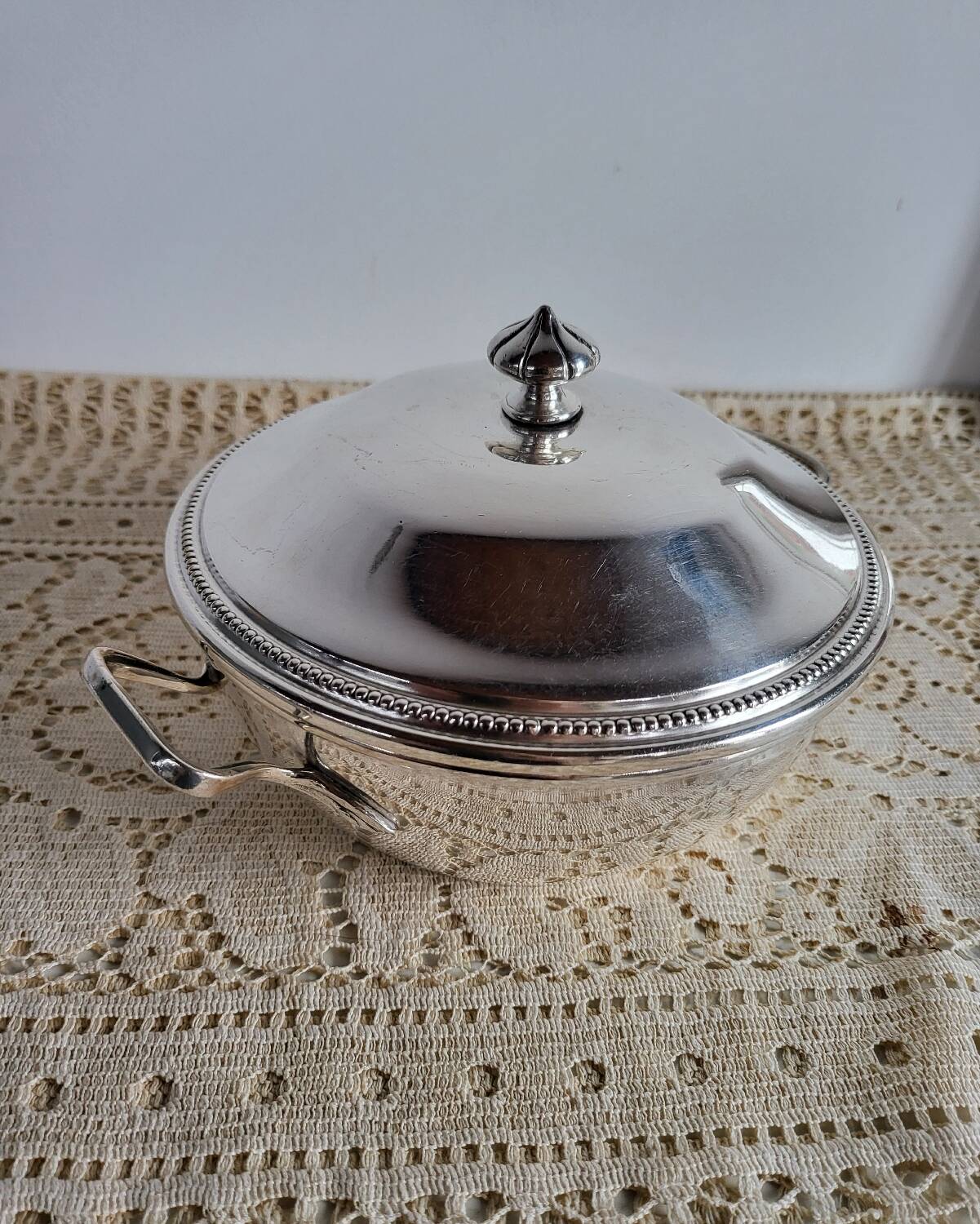 Vegetable dish Silver-plated serving dish
