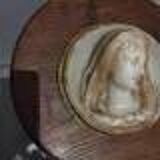 Portrait in relief in the form of a medallion - Napoleon III period