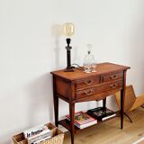 magazine holder in water hyacinth