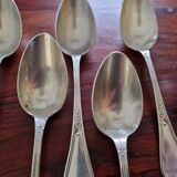 Christofle, Paris - Set of 12 Empire style table spoons