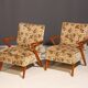 Fauteuils tchécoslovaques du milieu du siècle, années 1960, lot de 2