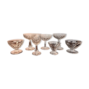 7 verres baccarat