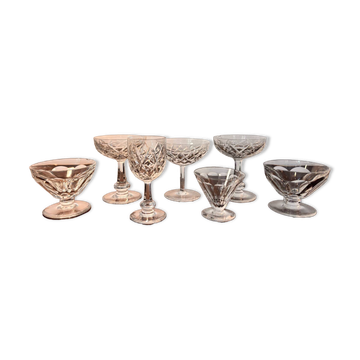 7 verres baccarat