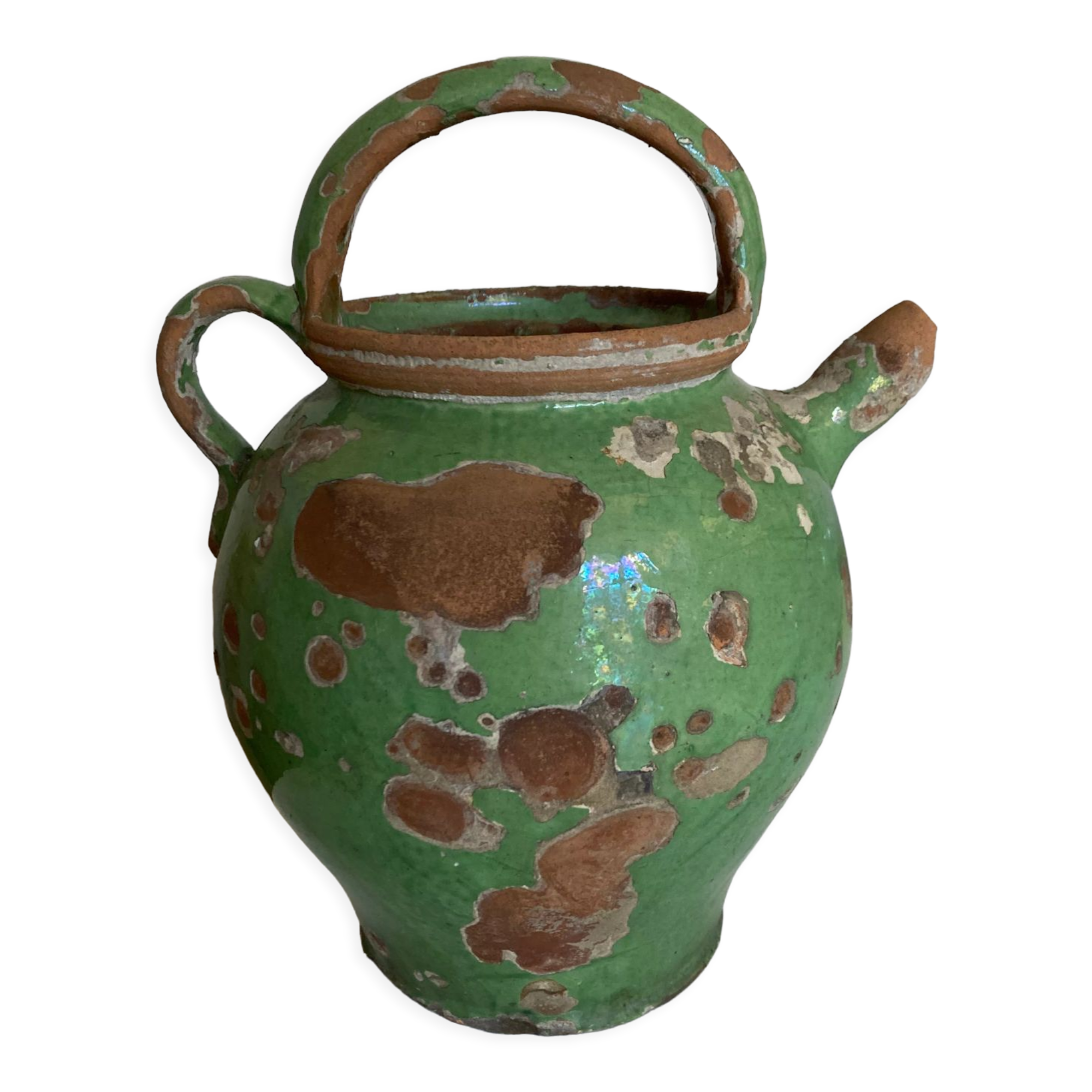 Jarre terre vernissée de Dieulefit 1950