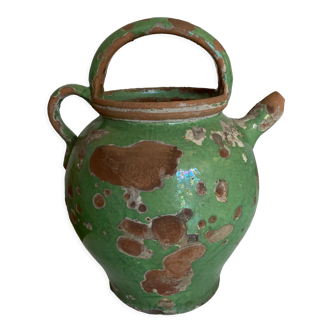 Glazed earth jar of Dieulefit 1950