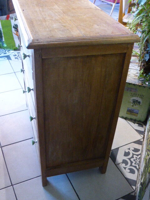 Old English dresser, light wood, 4 drawers