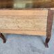 Commode louis xv 2 tiroirs en chene clair du xviii ème siecle ref je