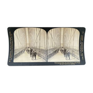 Photographie ancienne stereo, stereograph,
