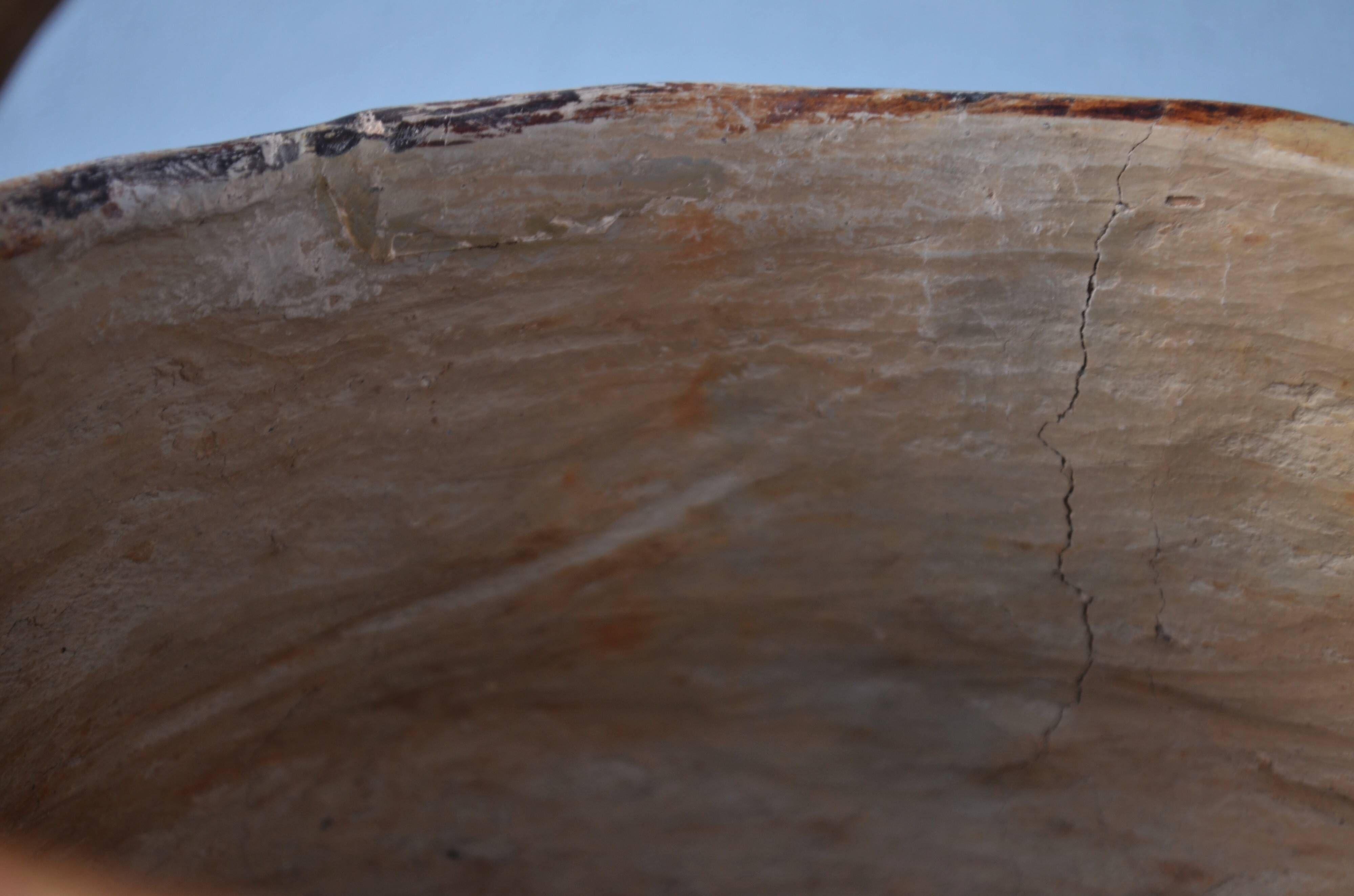 Old african culture berbere - Kabyle Clay Pottery Vessel early XX century