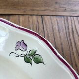 10 flower plates Sarreguemines Lyon