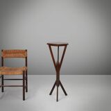 Elegant French Art Deco console in wood from the 1930s