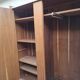Vintage wardrobe with compass feet