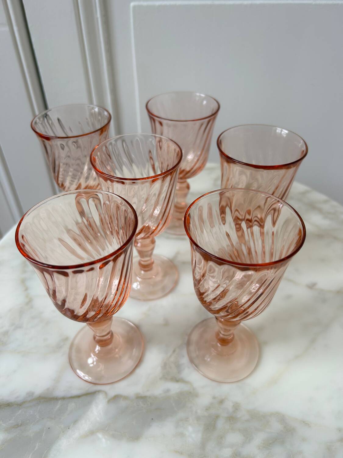 Set of 6 Rosaline wine glasses