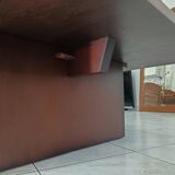 Table Basse Axel Vervoordt Bois E Bambou Laque Belgique 1980