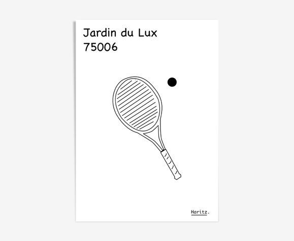Illustration, Paris " Jardin du Luxembourg"