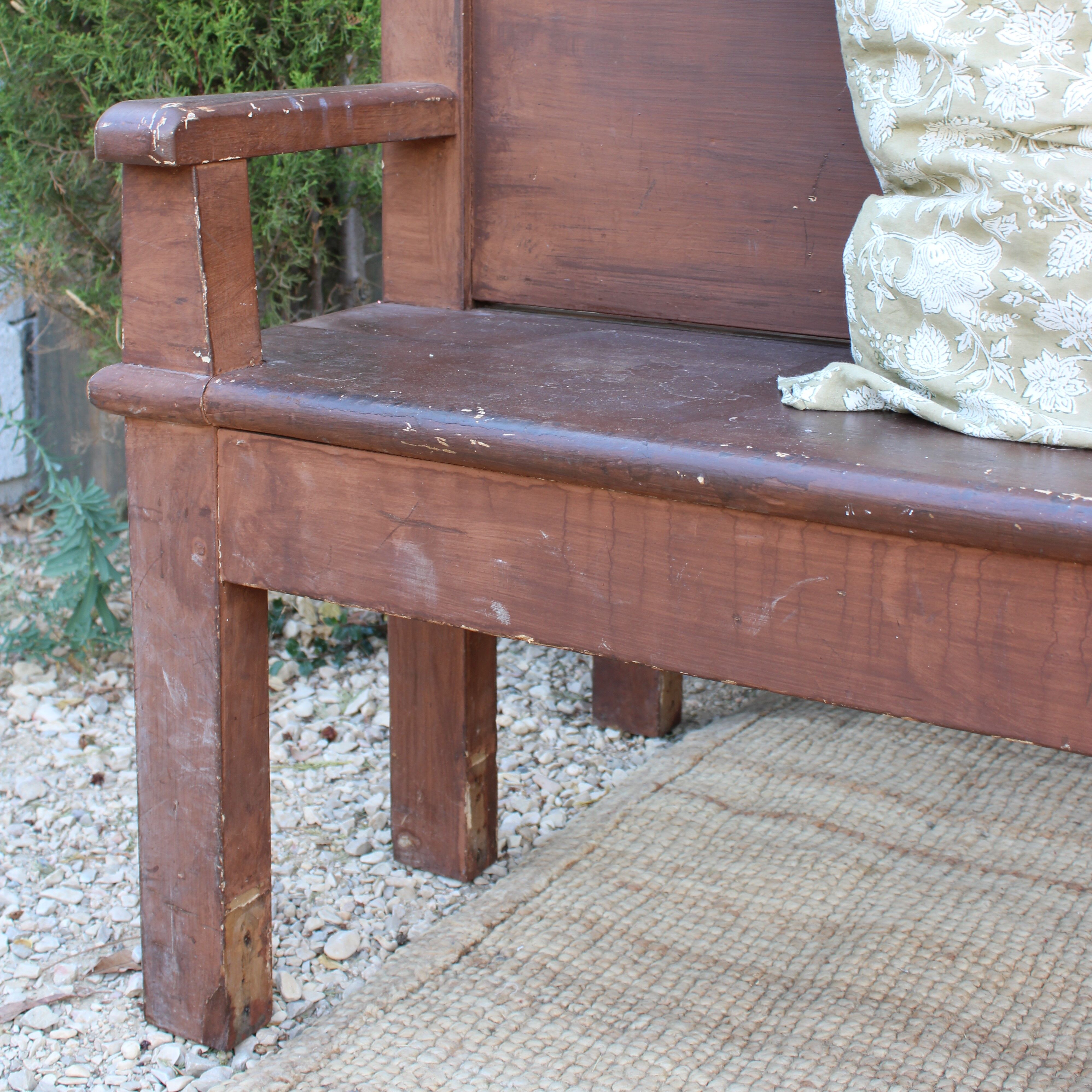 Banc d'eglise