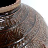 Glazed terracotta panse - 1900