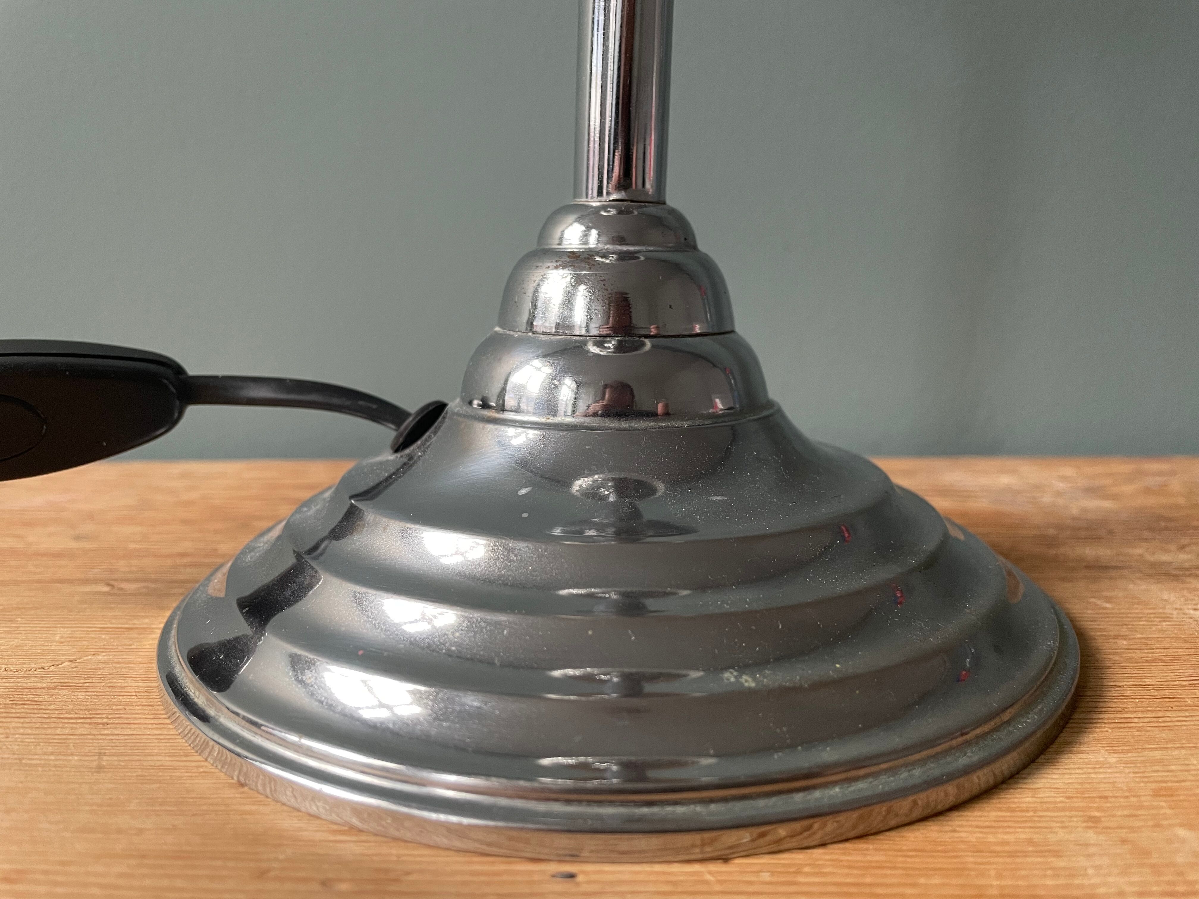 Art Deco lamp, circa 1940