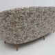 Ico Parisi Style Mid-Century Modern Italian Sofa, 1950s