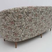 Ico Parisi Style Mid-Century Modern Italian Sofa, 1950s