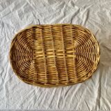Vintage Wicker Bicycle Basket