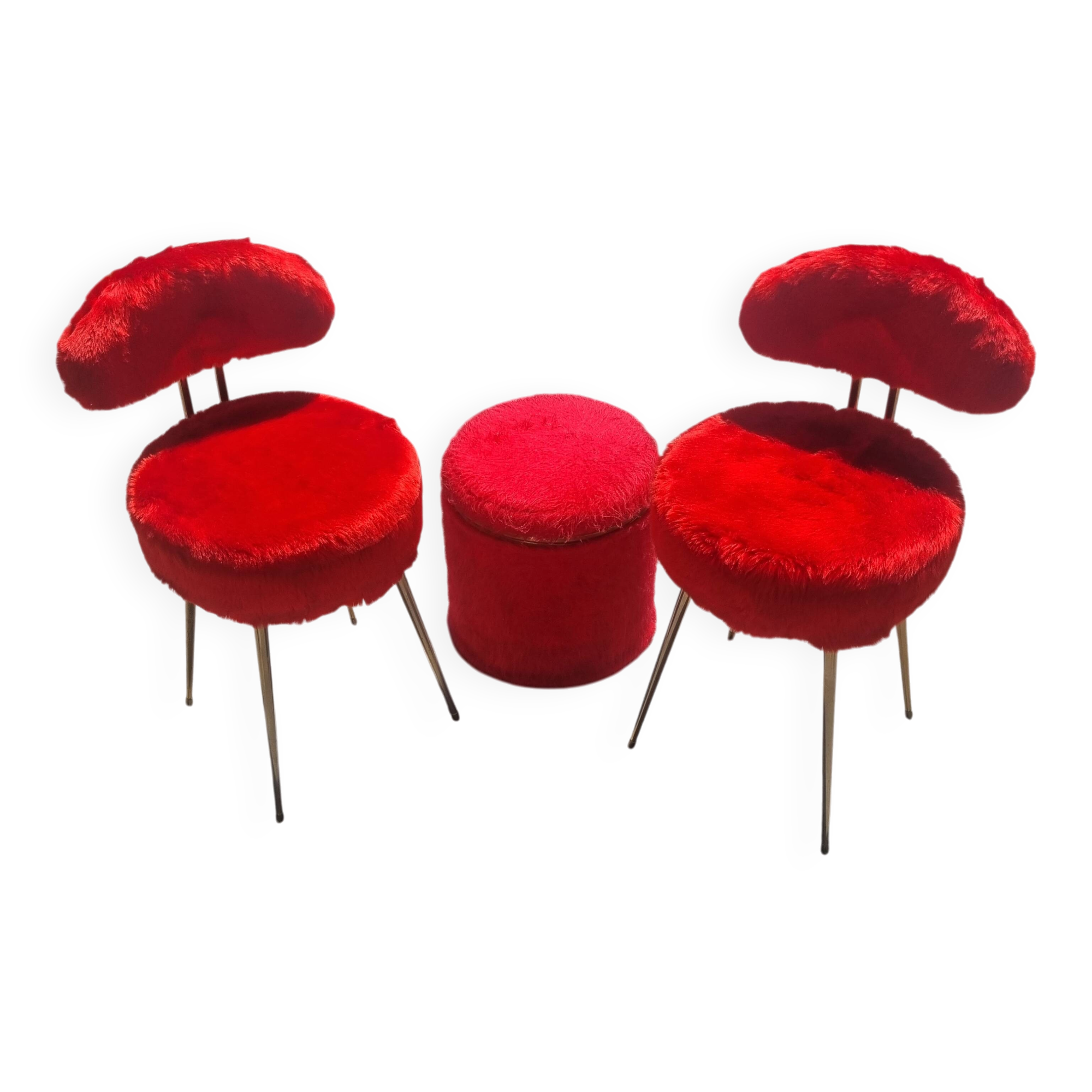 Vintage pelfran chair set