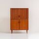 Highboard with tambour doors by Heinrich Riestenpatt