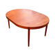 Scandinavian table in teak, design by Harry Ostergaard.