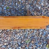 Wall shelf wood varnished pine