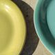 Assiettes plates vintage