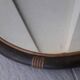 Miroir rond bois