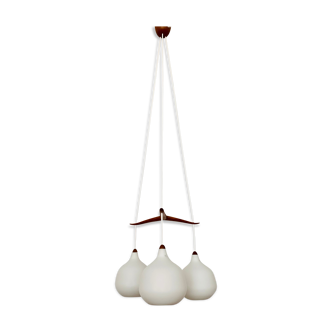 Opaline lamp by uno and östen kristiansson for luxus