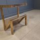 Brass magazine rack by Belgochrom, 1970s