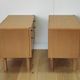 Set of 2 bedside tables from the middle of the century