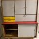 Buffet de cuisine vintage pieds compas