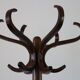 Coat rack parrot Baumann simple dark beech