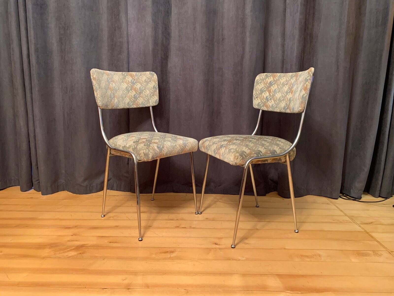 Set of vintage Italian chairs, 1950s